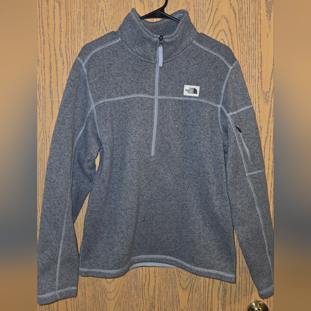 Men's Northface Gordon Lyons Quarter Zip Jacket - Small